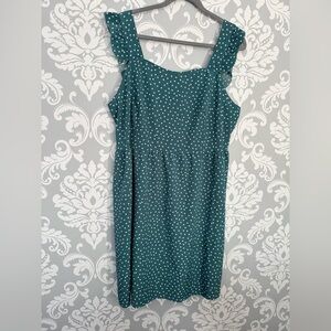 4/$25 • Polka Dot Ruffle Sleeve Detail‎ Dress